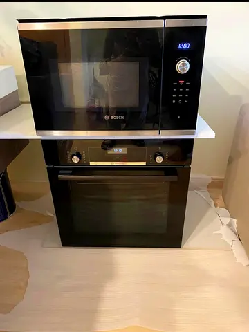Bosch built-in oven and microwave set - good working condition
