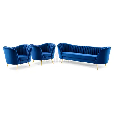 Modern Family Sofa Set Offering Spacious Seating and Ultimate Comfort Experience