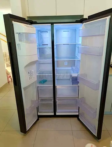 Large Side-by-Side Refrigerator - Good Working Condition