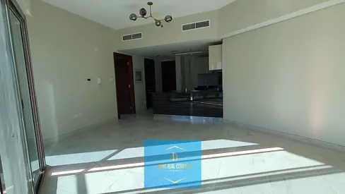 شقة بغرفة نوم واحدة | MAG 550 دبي الجنوبية | شرفة وإطلالة على المسبح