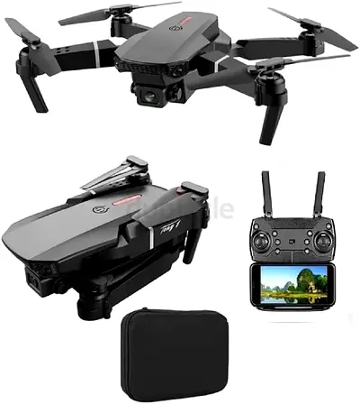 Foldable 4K GPS Camera Drone with Remote and Carry Case - Used