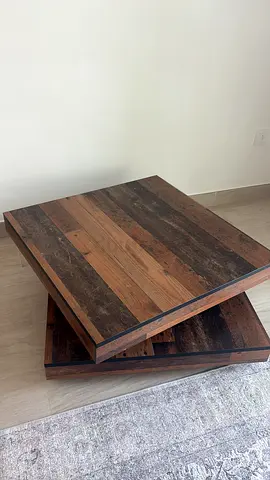 Coffee table 360 turning