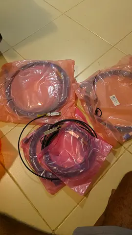 Lot of new Ethernet / networking cables (sealed) - multiple lengths