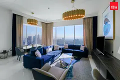 Burj Al Arab View | Corner Unit | Bright Home