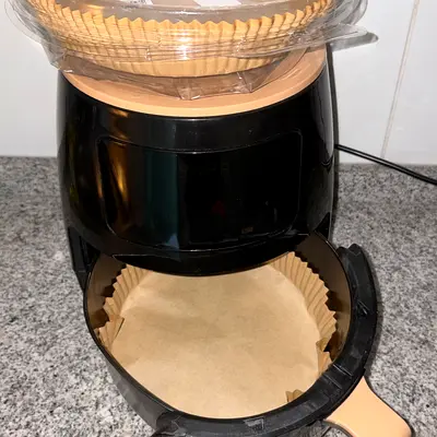 Compact Air Fryer / Mini Oven - Black & Beige, Gently Used