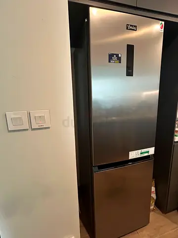 Terim stainless steel fridge with bottom freezer