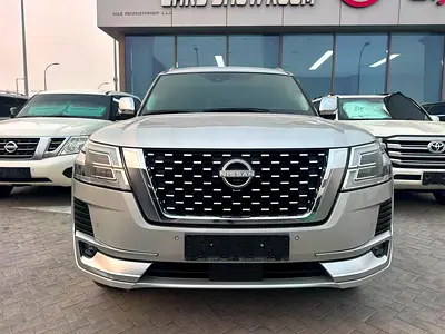 نيسان باترول بلاتينيوم V6  صبغ الوكاله