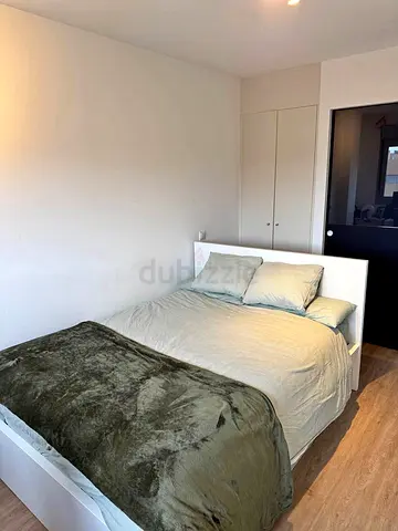 IKEA Queen Hydraulic Storage Bed with Mattress