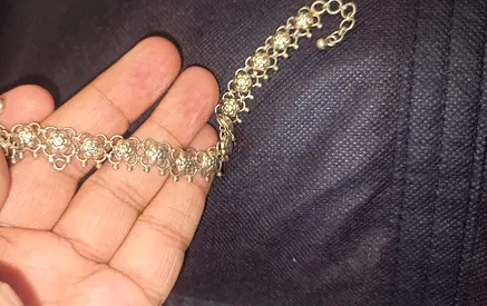 Pure Silver Anklet