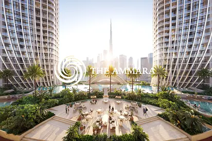 شقة بغرفة نوم واحدة | برج بن غاطي سكاي رايز A | إطلالات البرج والقناة