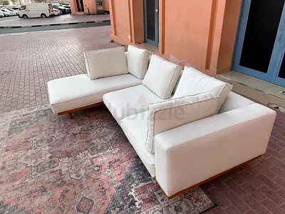 Perfect Condition West Elm New Port L Shape Sofa