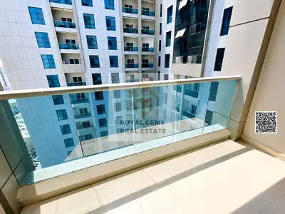 High Floor 1-BR with Balcony | Open View | Unfurnished | Annual Rent | City Towers
