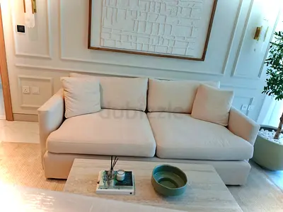 As like new condition crate&barrel 3 seater sofa