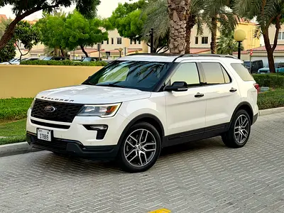 2018 Ford Explorer Sport V6 3.5L 365HP, GCC, Full Option, Original Paint, Perfect Condition, 2 Keys