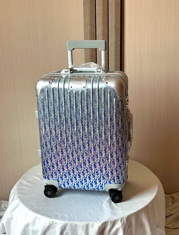 Silver Hardcase Roller Luggage