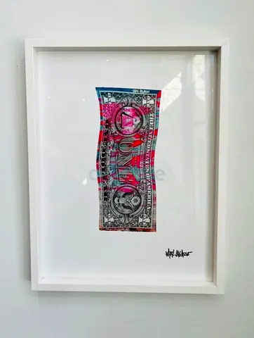 Original Karl Lagasse "ONE DOLLAR KL13" – Limited Edition /33 – With COA