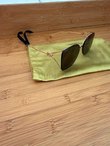 Gucci original Gold-frame aviator sunglasses
