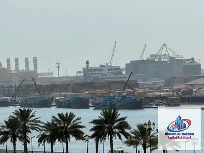 غرفة وصالة في المجرة بإطلالة بحرية، تكييف وغاز مركزي، موقع مميز قريب من الخدمات، الإيجار 25,000 درهم، 6 دفعات، تأمين مؤجل.