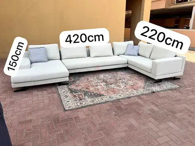 Same like new Condition Eberza Corner Sofa Sets