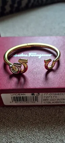 Salvatore Ferragamo Gold Bracelet