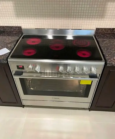 Model BOSCH Series 8 Brand 90×60 cm 5 Hobs Full Electric Ceramic Cooker Range