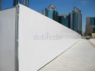 Pvc fence boundary wall available