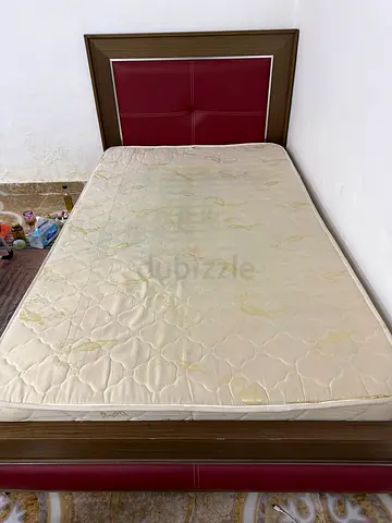 Single bed frame with mattress - good condition. TOP URGENT please