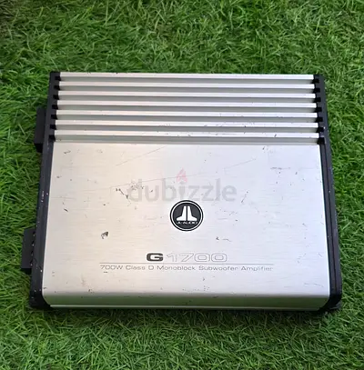 JL Audio G1700 G Series 700 Watts RMS x 1 at 2 Ohms Mono Subwoofer Amplifier