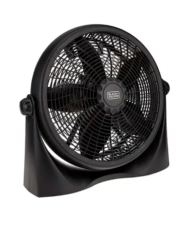 Black & Decker High-Flow Table Fan — Compact Floor/Table Cooler