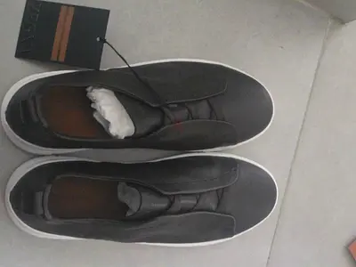 The Model: ZEGNA Triple Stitch SECONDSKIN Sneakers brown
