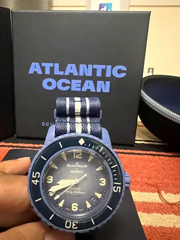 Swatch Blancpain X Omega Atlantis Ocean
