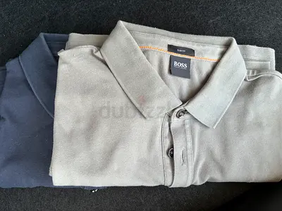 2x BOSS long sleeve polo for sale