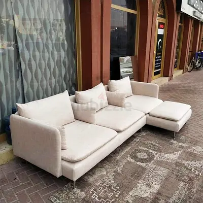 Amazing Condition IKEA Sodhremn L Shape Sofa Beige