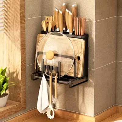 KITCHEN UTENSIL HOLDER, WALL MOUNT & COUNTERTOP KITCHEN ORGANISER, & (CASH ON DELIVERY ALL UÀE)