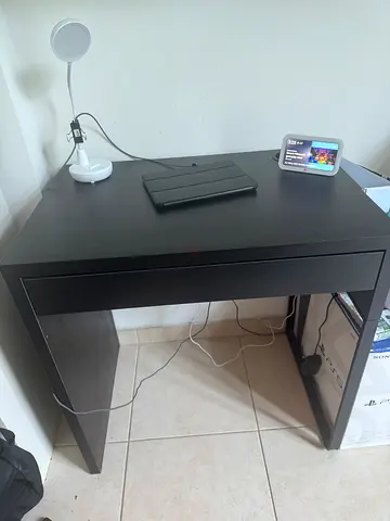 IKEA LACK black side table / small end table - good condition