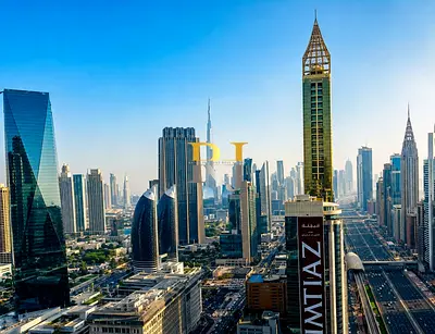 Fully City and Burj Khalifa View from A Premium House at Prime Location