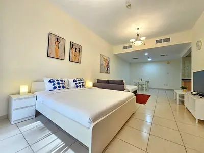 Ample Comfort: Spacious Studio Apartment in Magnolia 2, JVC