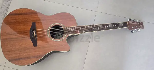 Brown applause guitar