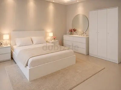 Modern White Bedroom Furniture Set