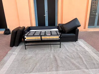 Ikea vimle Three Seater sofa bed with mattress