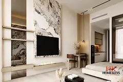 Furnished Studio | Binghatti Hills | Pool & City Views