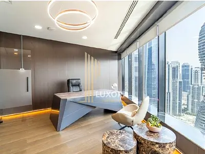 Furnished Office | Burj Khalifa & Canal View | Ready Office