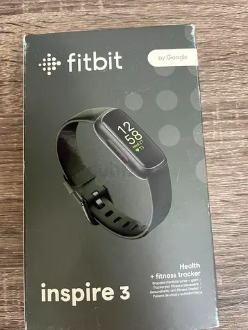 Google Fitbit Inspire 3 Activity Tracker Box Opened (New)