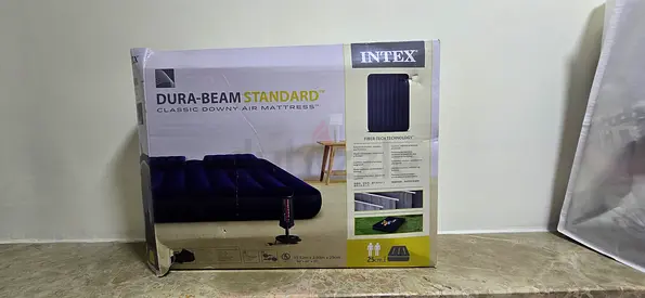 Intex Dura-Beam Standard Classic Downy Air Mattress - King Size (new in box)