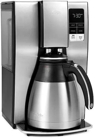 Mr. Coffee 10-Cup Thermal Coffee Maker + FREE 110V to 220V Converter | Like New