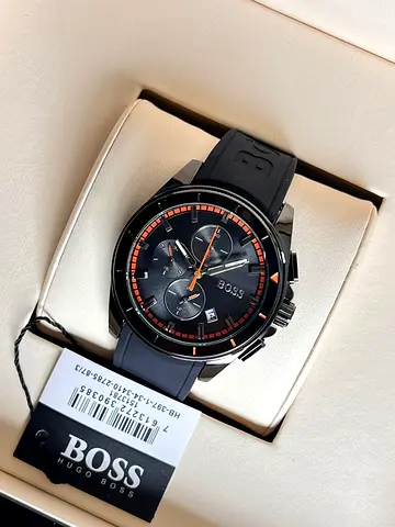 MasterCopy | Hugo Boss Men's Volane chronograph watch - Black