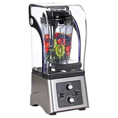 Taylor & Brown 2.5L Commercial Blender 2200W with Sound Enclosure - Heavy Duty for Smoothies, Milksh