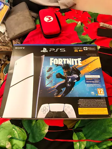 Sony PlayStation 5 Console (Fortnite Bundle) -with Box 2025 model