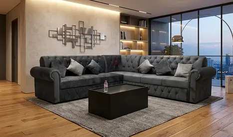 Brand New L Shape Sofa Set New For Sale
