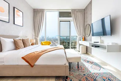 Sky-High Studio, Few Minutes Walk from Circle Mall and Near the Park, Bloom Towers C, JVC
